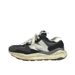 New Balance 57/40 Women's Black Gray Suede Lace Up Low Top Sneakers Shoes 8.5